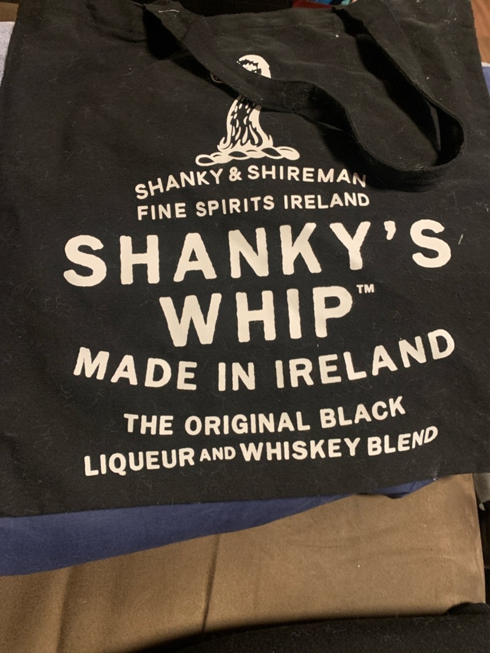 Shanky's Whip Black Canvas Messenger Bag - Branded Carry